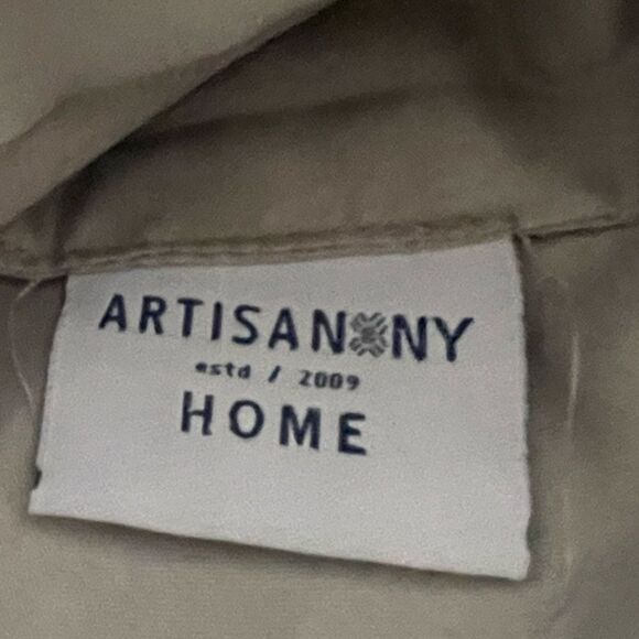 Artisan NY Metallic Blue Silver & Gold Holiday Christmas Tree Stocking NWT - Picture 5 of 6